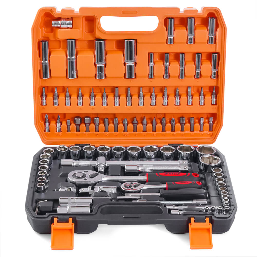 ชุดบ็อกซ์ InnTech รุ่น WKT-94PCS 1/4 , 1/2 นิ้ว แพ็ก 94 ชิ้น